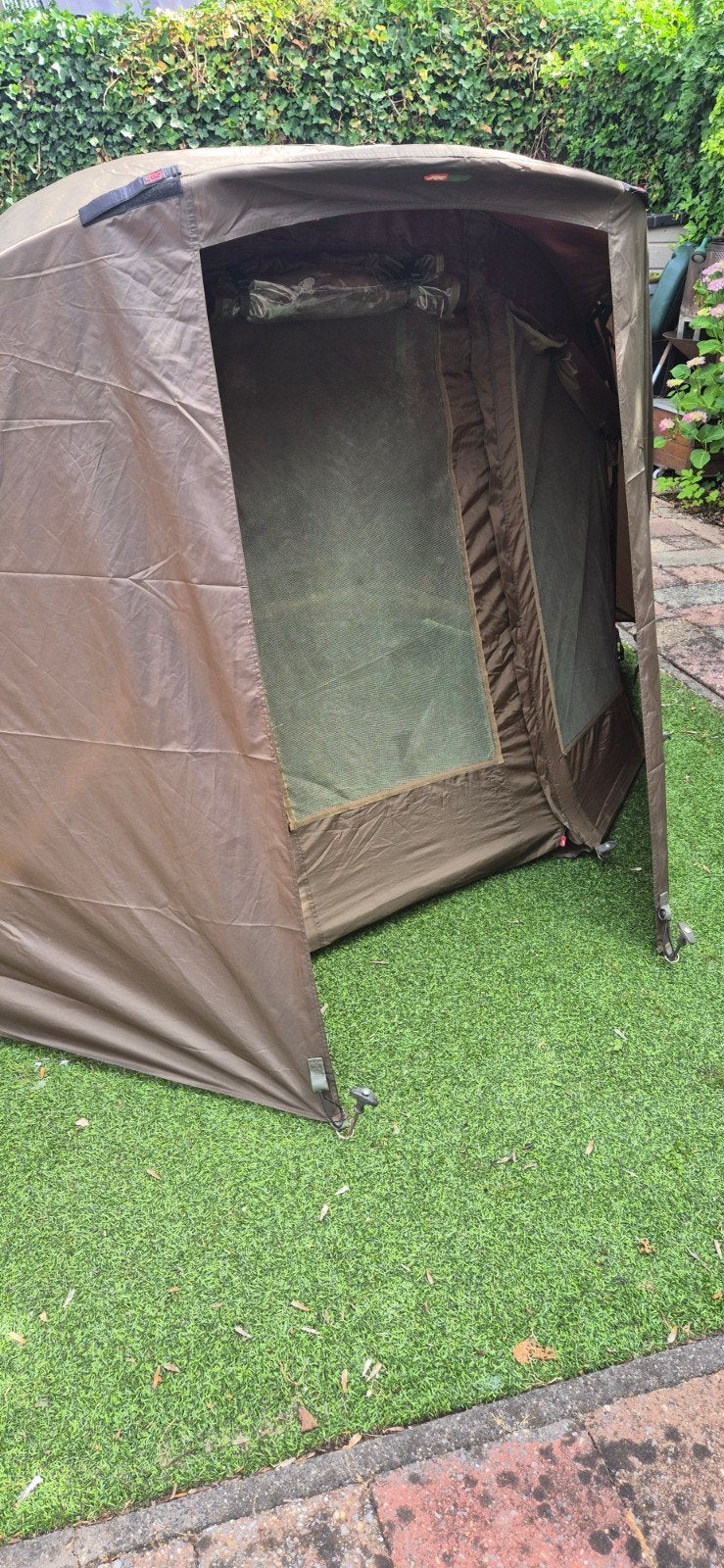JRC Defender Peak 1-Man Bivvy + grondzeil, Ophalen of Verzenden, Zo goed als nieuw, Overige typen