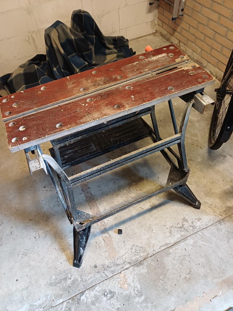 Werkbank workmate, Doe-het-zelf en Verbouw, Werkbanken, Ophalen, Gebruikt, 70 tot 120 cm, Bankschroef