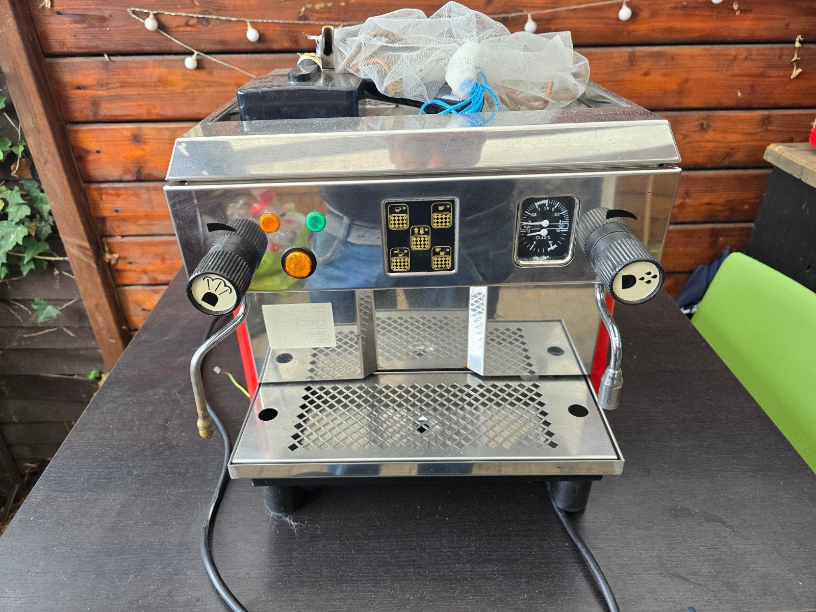bezerra espressomachine, Ophalen, Gebruikt