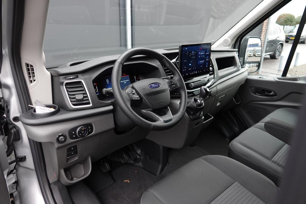Ford Transit L3H2 | 165Pk | 3.500kg. trekgewicht | 350 | Rap, Auto's, Bestelauto's, Voorwielaandrijving, 12 maanden, Stof, Zwart