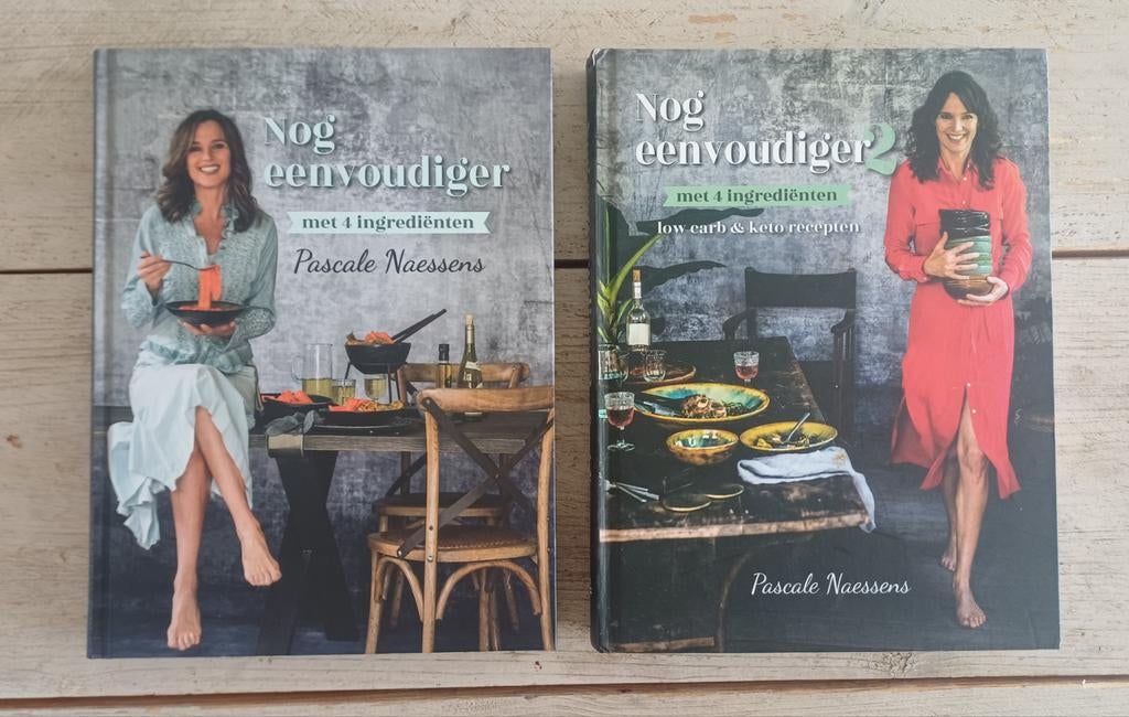 Pascale Naessens Bundel - Nog eenvoudiger 1 & 2, Boeken, Ophalen of Verzenden, Zo goed als nieuw, Pascale Naessens, Gezond koken
