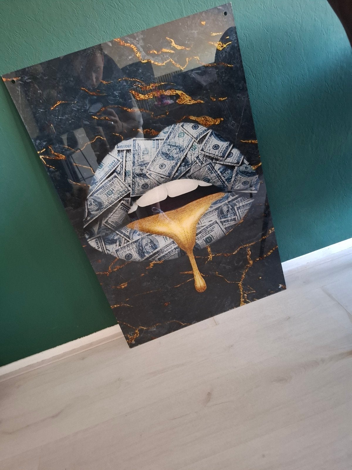Plexiglas schilderij, Ophalen of Verzenden, Zo goed als nieuw, Schilderij