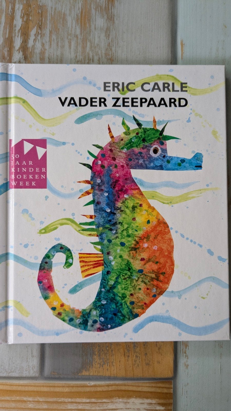 Eric Carle - Vader Zeepaard, Ophalen of Verzenden, Zo goed als nieuw, Eric Carle