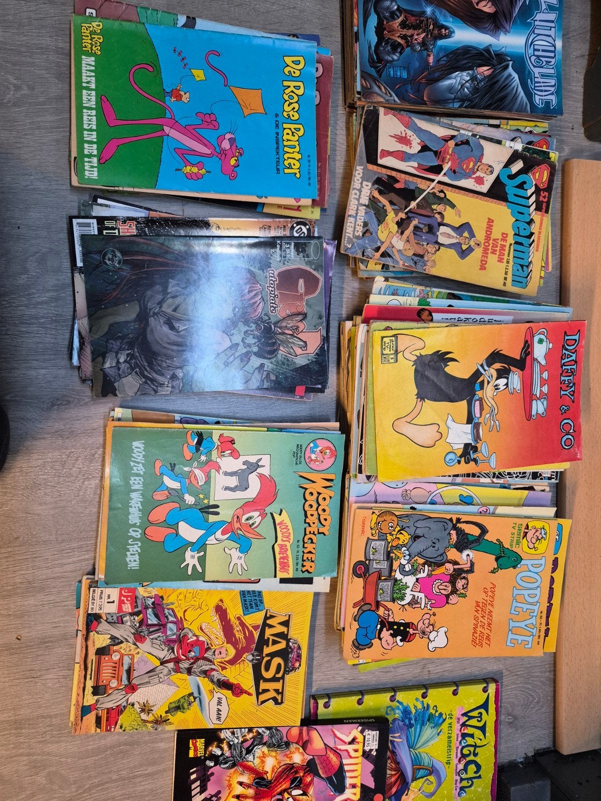 169 comics diverse. Alleen ophalen!!, Meerdere comics, Ophalen, Gelezen, Europa