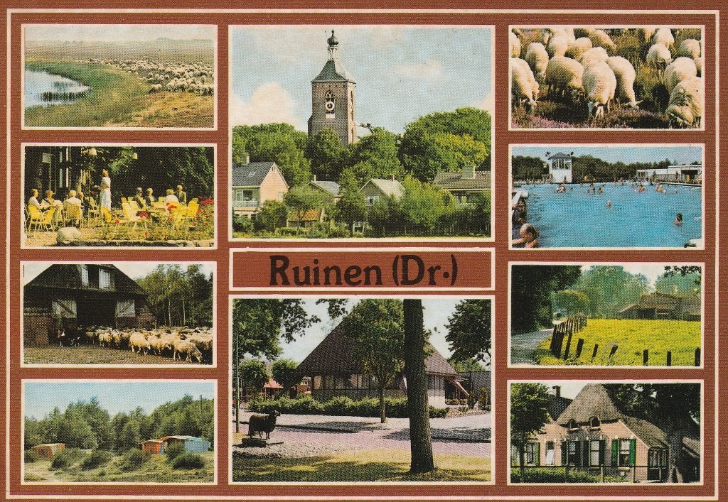 Ruinen (Dr.) 1986, Ophalen of Verzenden, 1980 tot heden, Gelopen, Drenthe