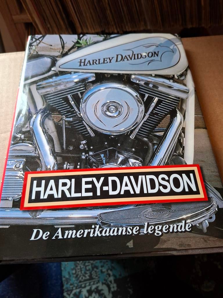 Harley davidson boek van jim lensveld, Ophalen of Verzenden
