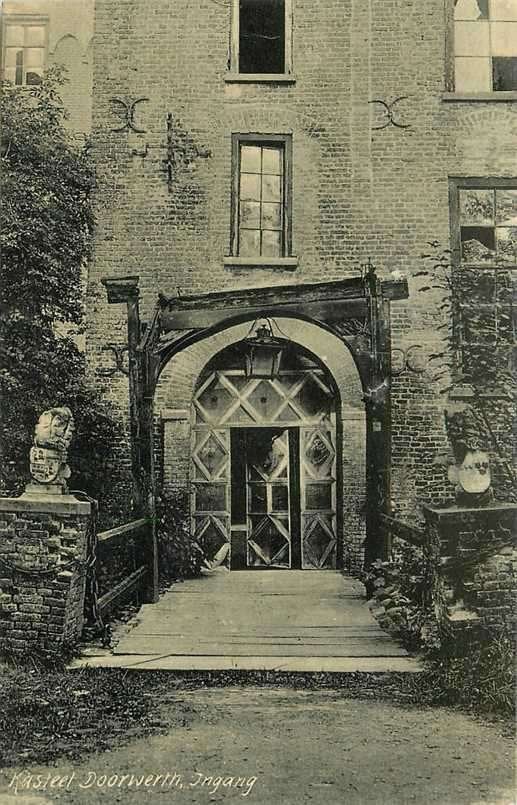 380-833-013 Doorwerth Kasteel, Verzenden, Voor 1920, Gelderland