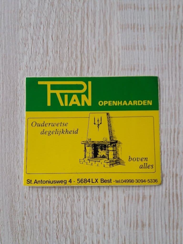 sticker RIAN OPENHAARDEN te Best, Ophalen of Verzenden, Zo goed als nieuw, Bedrijf of Vereniging