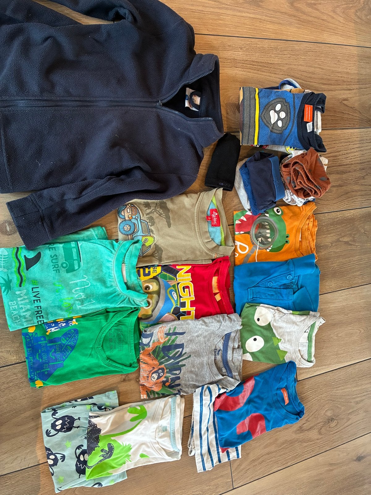 Kledingpakket jongens, maat 116, Ophalen of Verzenden, Gebruikt, Maat 116
