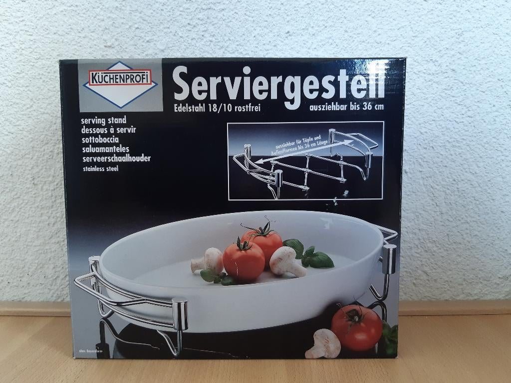 Serveerschaalhouder Küchenprofi., Ophalen, Overige typen, Metaal, Overige merken