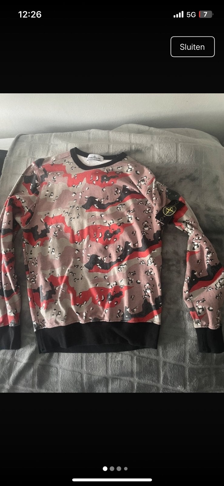 Stone island sweater, Ophalen of Verzenden, Zo goed als nieuw