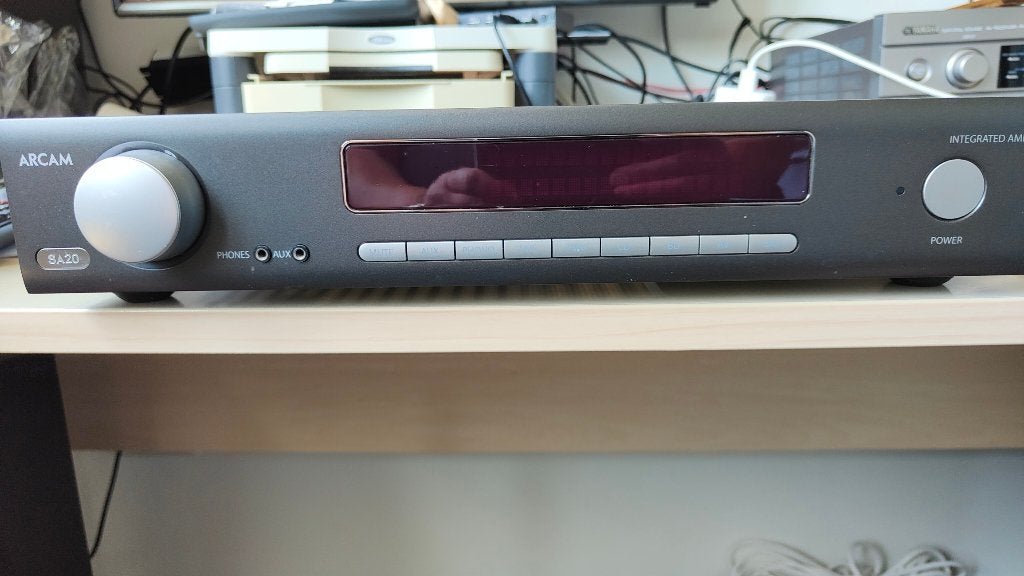 Arcam versterker  SA20, Ophalen of Verzenden, Gebruikt, 60 tot 120 watt, Overige merken