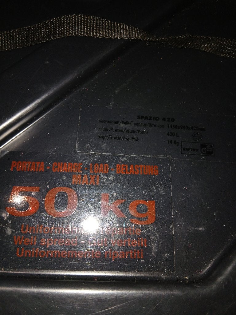 Dakkoffer, Auto diversen, Dakkoffers, Ophalen, Gebruikt