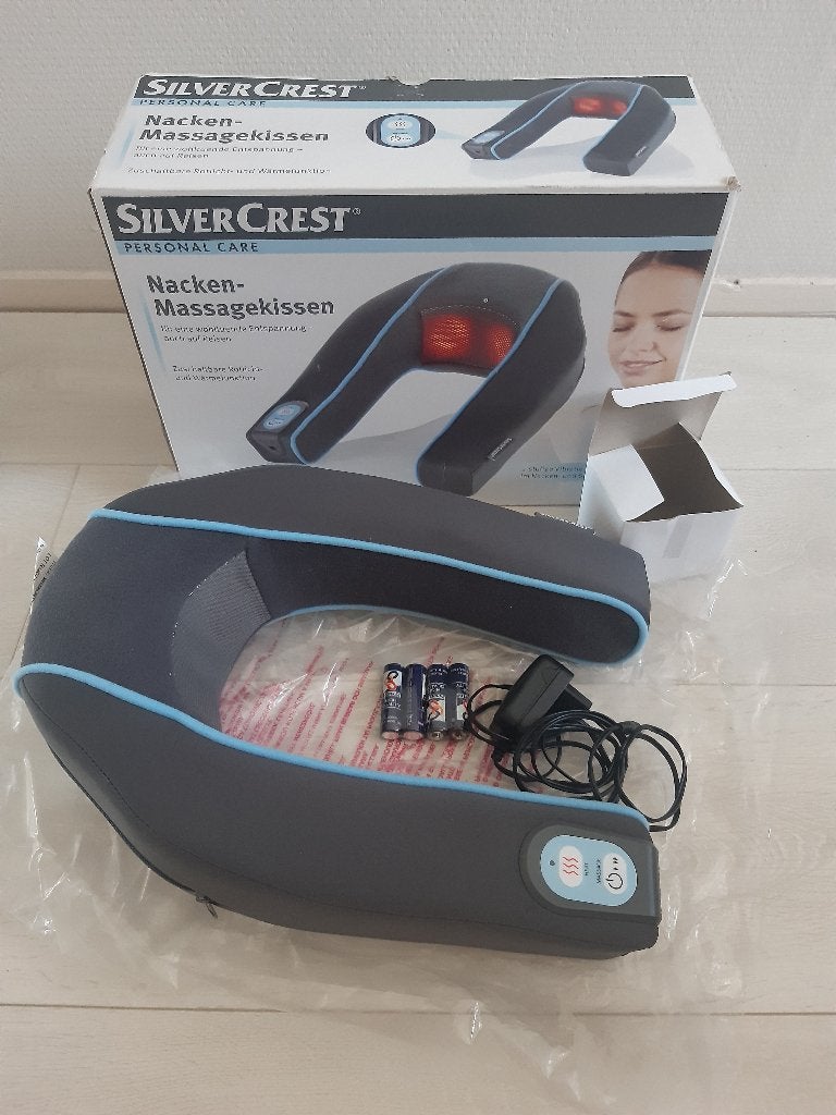 Silvercrest nekmassagekussen, Ophalen, Zo goed als nieuw, Apparaat