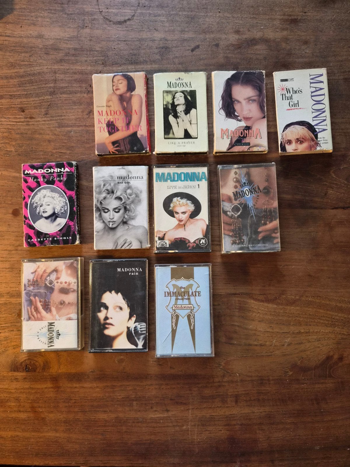 Madonna Cassette Collectie - Diverse Singles en Albums, Ophalen of Verzenden, Gebruikt, Pop, Album