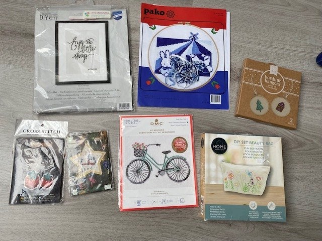 Borduurspullen Opruiming, Ophalen of Verzenden, Zo goed als nieuw, Handborduren, Overige typen
