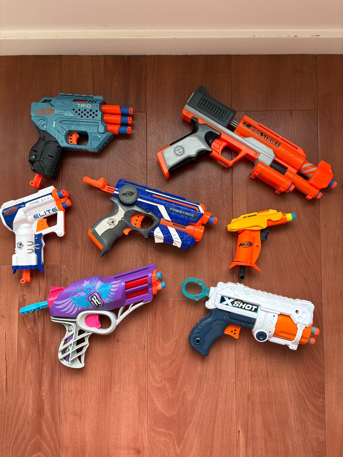 Set Nerf pistolen X-shot Firestrike Elite Zombiestrike, Ophalen of Verzenden, Gebruikt