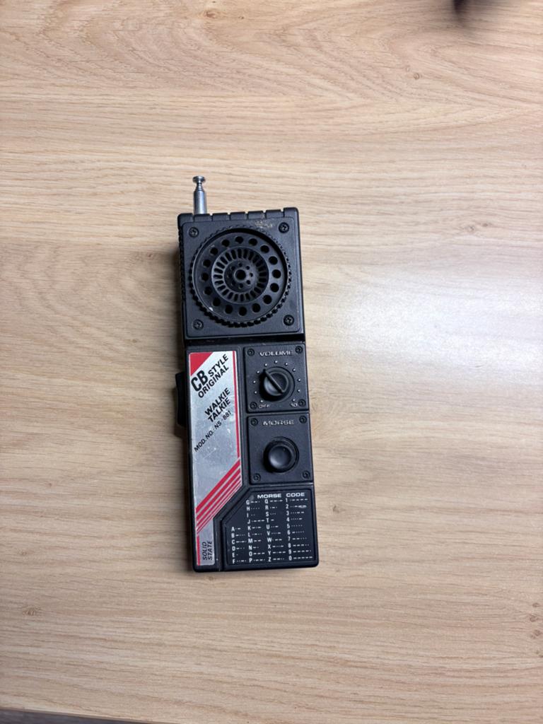 Vintage walkietalkie, Ophalen of Verzenden, Gebruikt, Minder dan 2 km