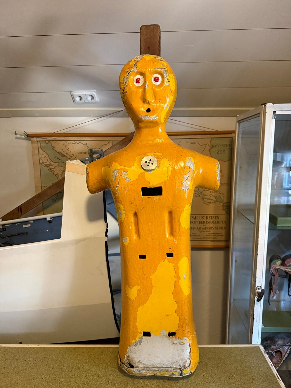 Historische Reddingsmannequin - Pitet-model jaren '50/'60, Ophalen