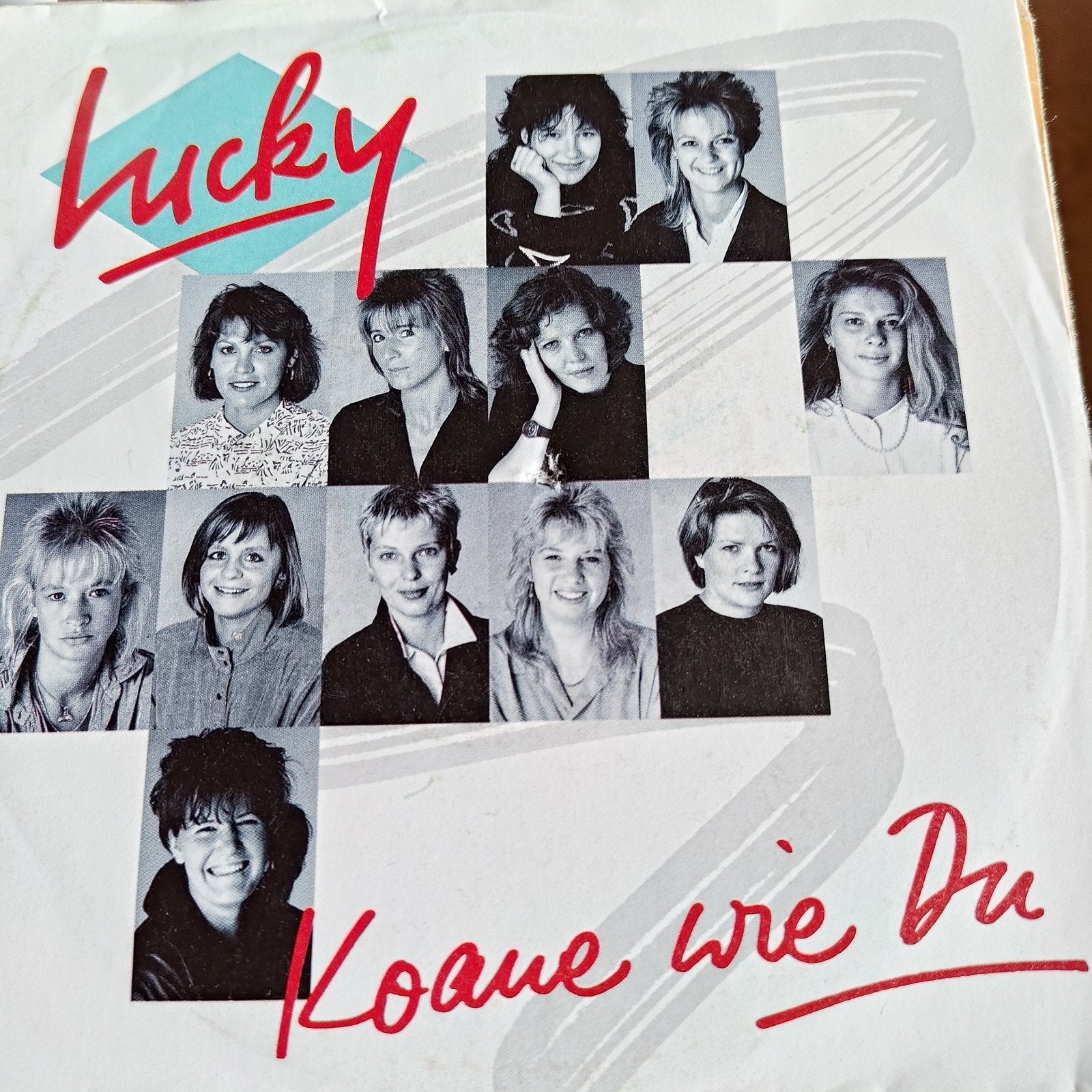 Lucky - Koane wie Du (Single), Cd's en Dvd's, Ophalen of Verzenden, Gebruikt, 7 inch