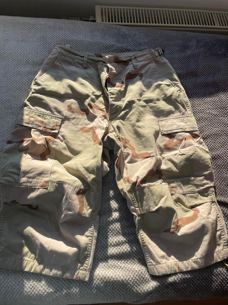 Camo broek, Ophalen of Verzenden, Gedragen, Overige maten, Beige