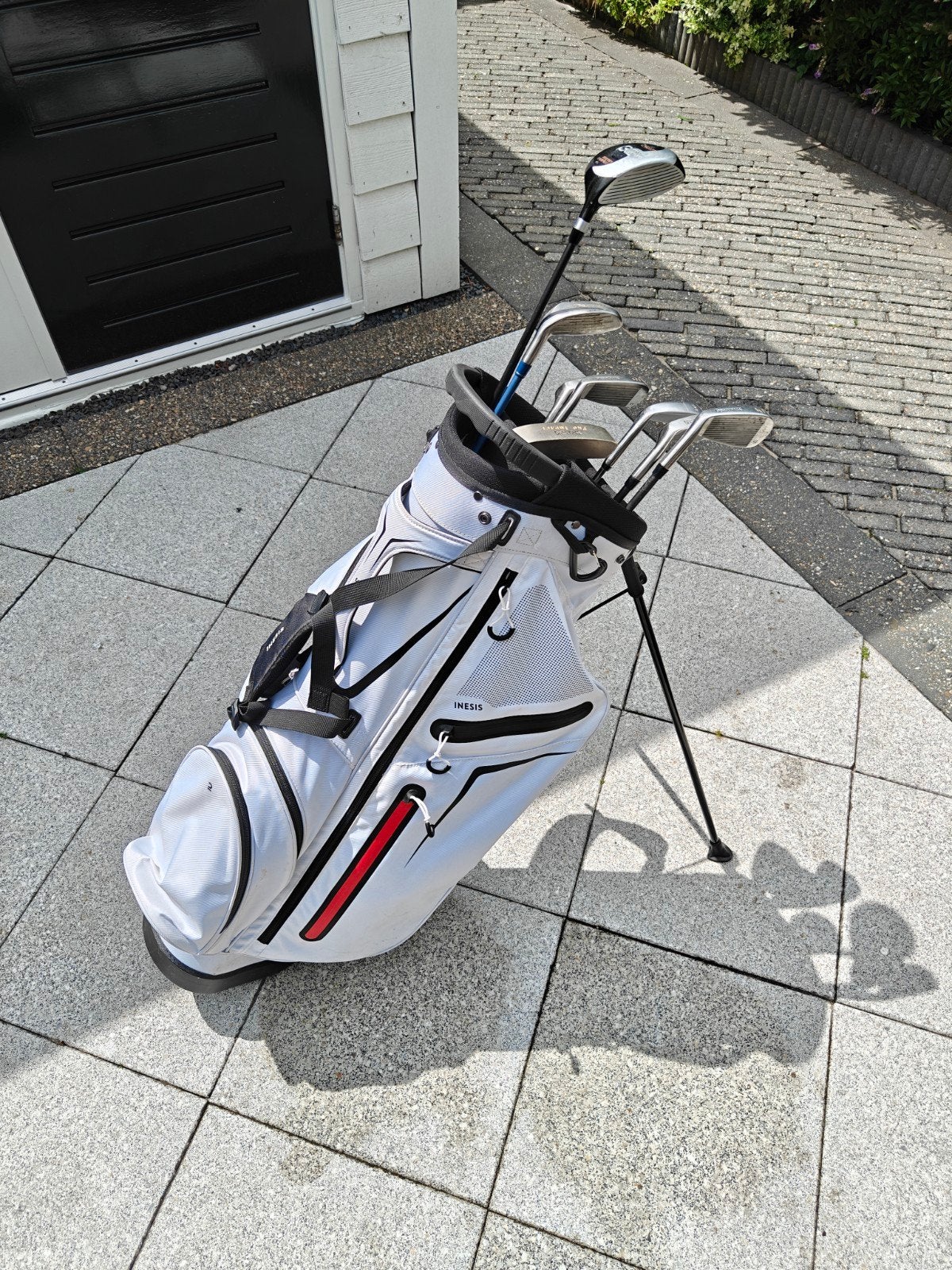 Nette golf starterset inclusief accessoires, Ophalen, Gebruikt, Set, Overige merken