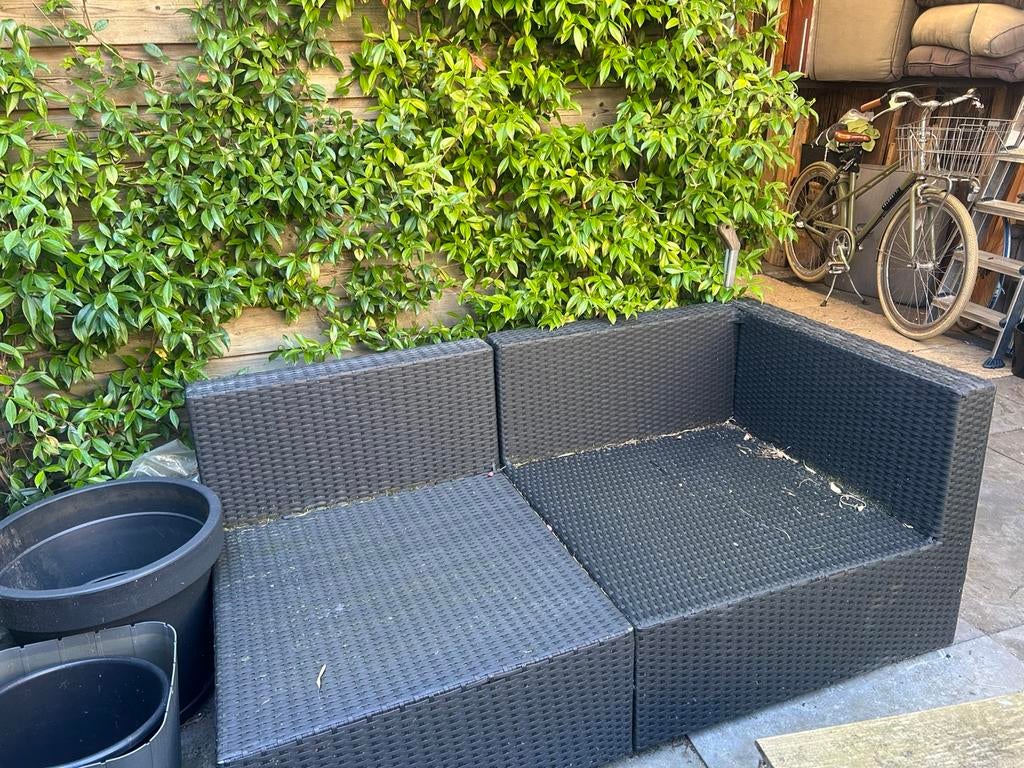 Lounge hoek tuin, Ophalen of Verzenden, Zo goed als nieuw
