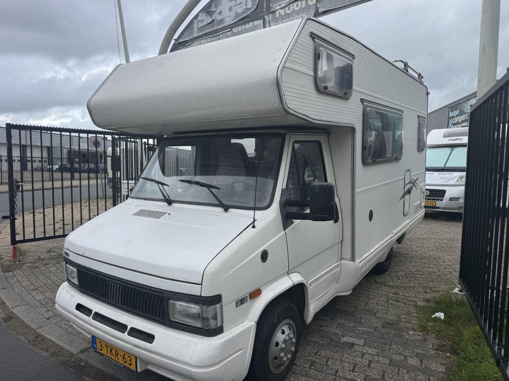 Fiat Granduca 255 P 5?pers camper alles werkt, Caravans en Kamperen, Fiat, Bedrijf, Diesel, Fiat