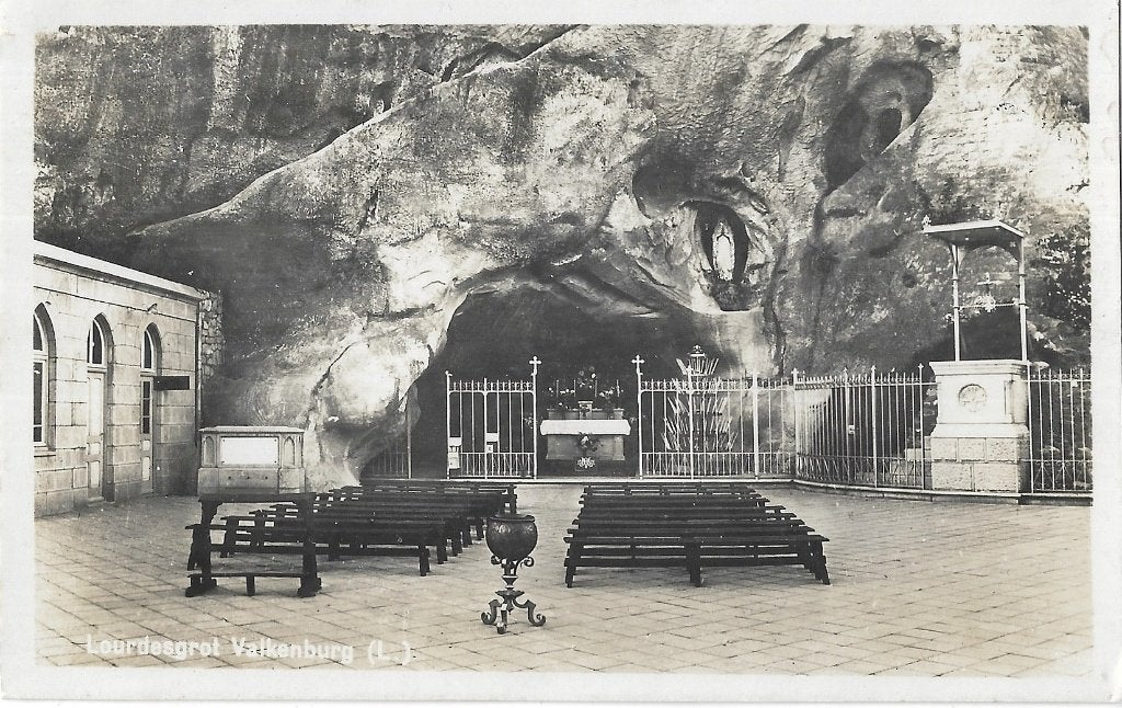 AK Valkenburg - Lourdesgrot, Verzenden, 1940 tot 1960, Ongelopen, Limburg