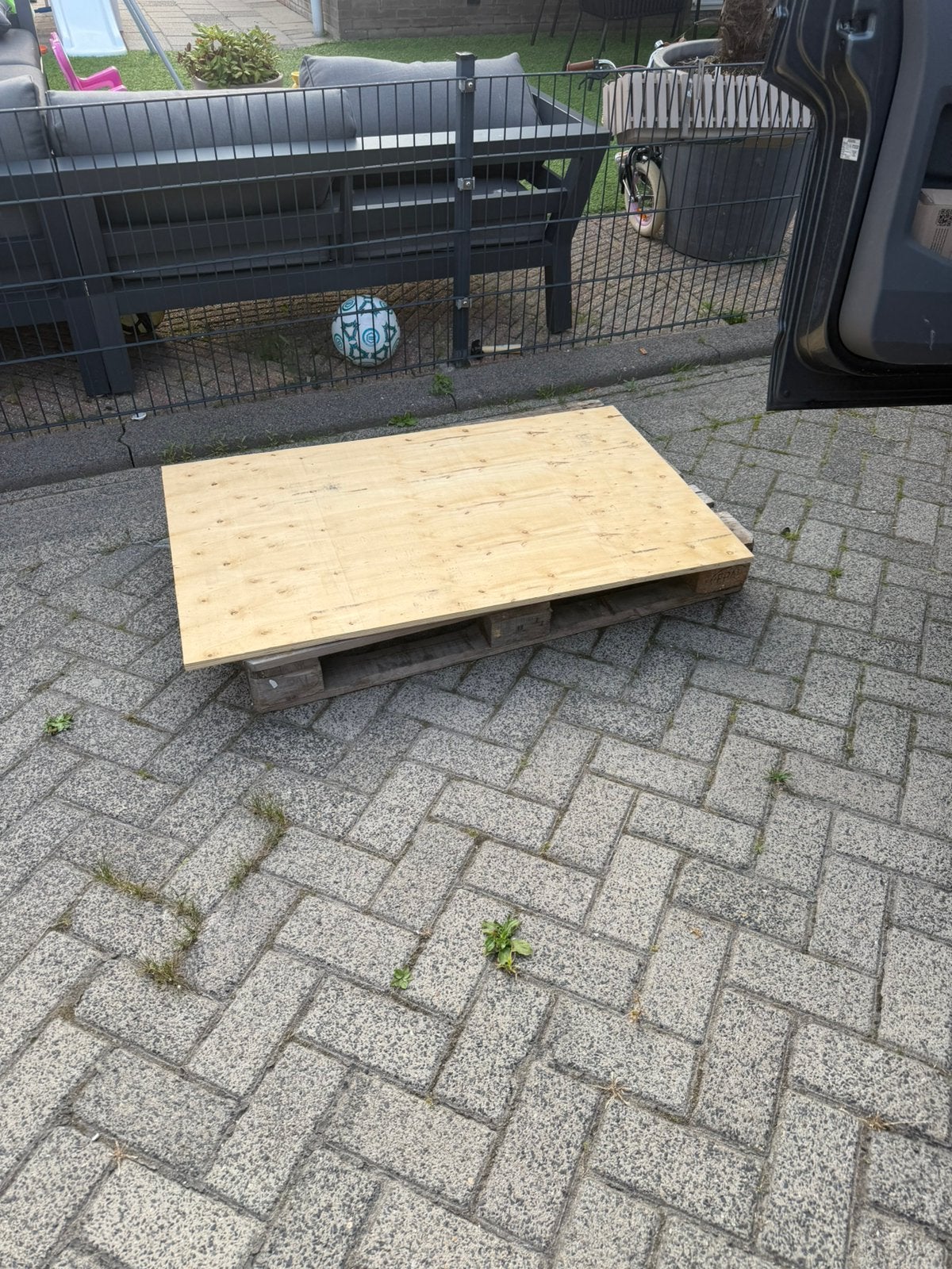 Gratis pallet, Ophalen, Zo goed als nieuw, Pallet, Minder dan 200 cm