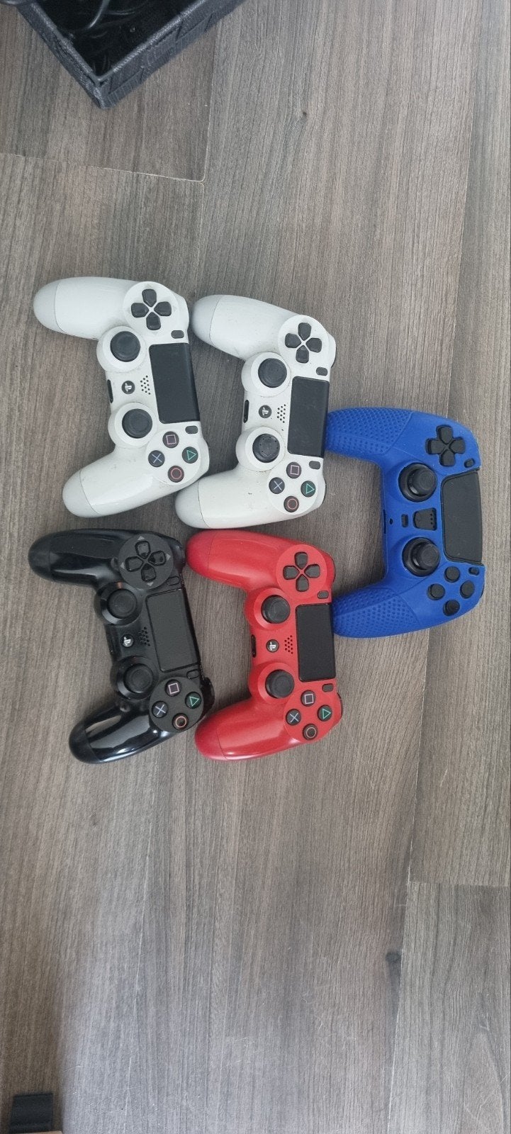 PS4 met 4 controllers, games en accessoires, Ophalen of Verzenden