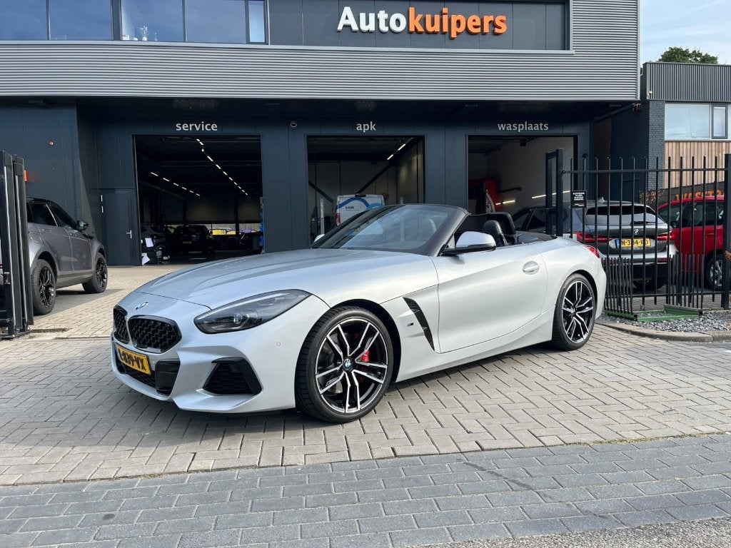 BMW Z4 Sdrive20i 197pk Aut 2021 M Sport Grijs FULL OPTIONS, Auto's, Automaat, Achterwielaandrijving, Zwart, 4 cilinders
