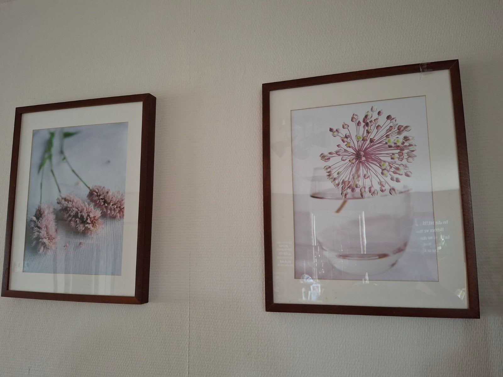 2 Schilderijen te koop, Ophalen, Gebruikt, Schilderijlijst, Overige kleuren