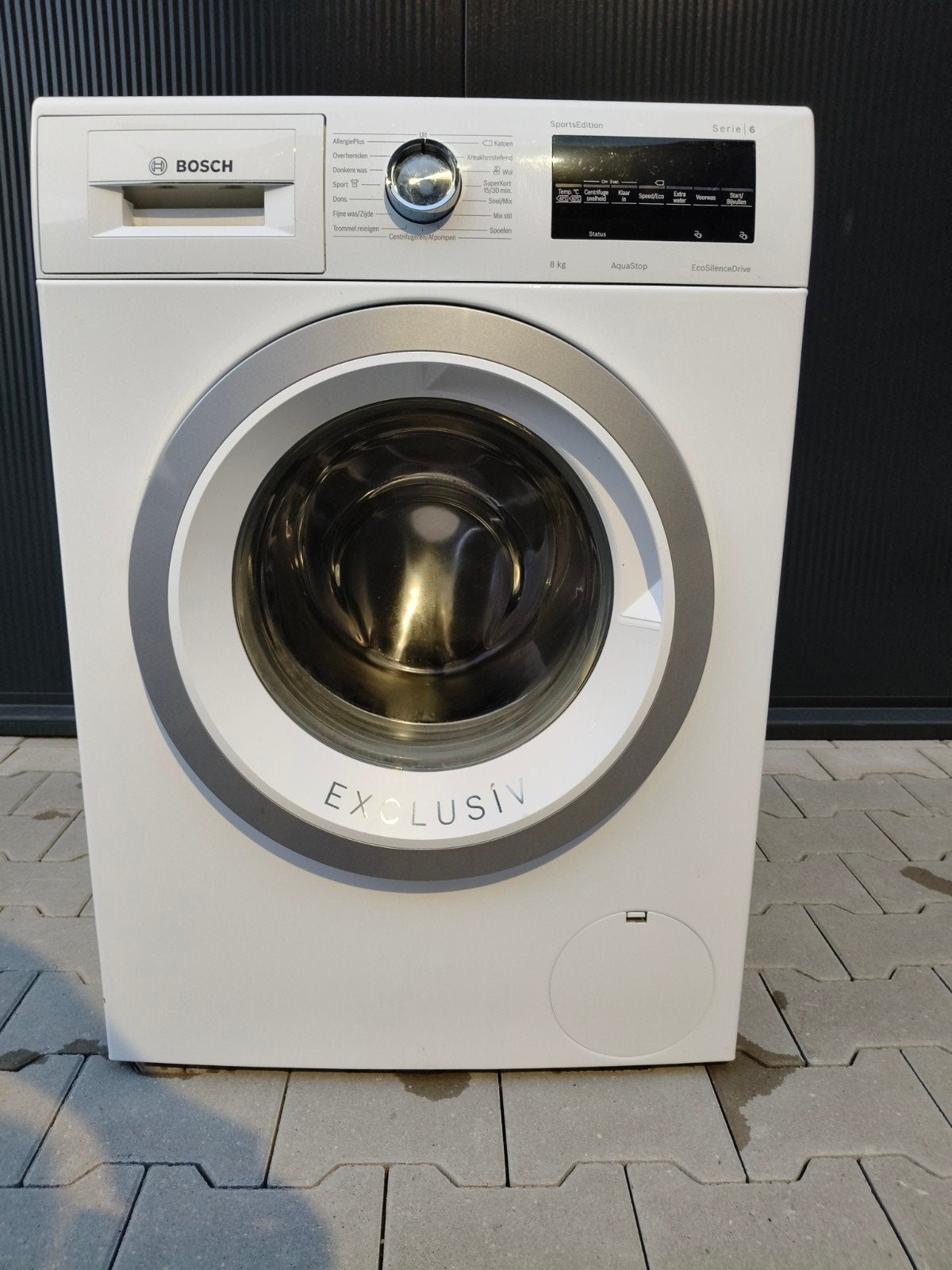 Bosch serie 6 wasmachine  8kg A +++, Ophalen, 1200 tot 1600 toeren, 8 tot 10 kg, Zo goed als nieuw