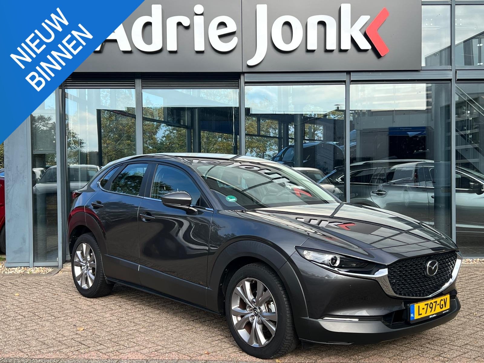 Mazda CX-30 2.0 e-SkyActiv-X M Hybrid Comfort | AUTOMAAT | N, Auto's, 1998 cc, Stof, Gebruikt, Met garantie (alle)