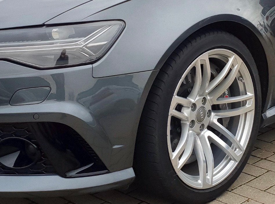 Audi RS6 C7 orginele 20 inch gesmede velgen conti banden, Auto-onderdelen, Ophalen, Audi, Spatbord