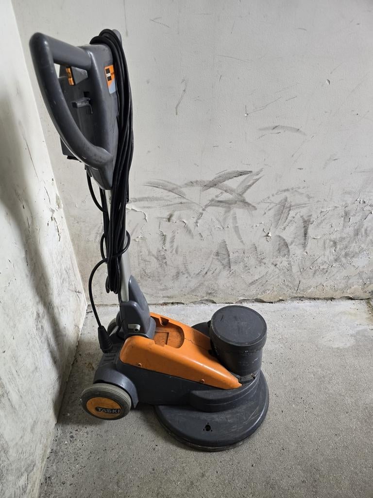 Taski blokmachine boenmachine  inclusief borstel, Doe-het-zelf en Verbouw, Reinigingsmachines, Ophalen of Verzenden, Gebruikt