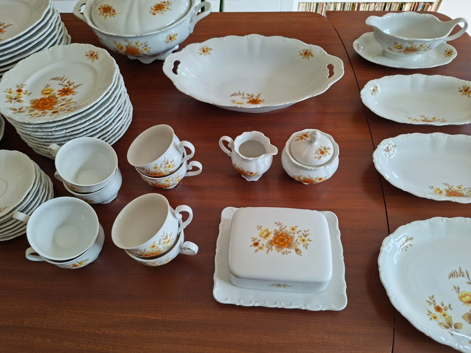 60-delig vintage servies Seltmann Weiden Bavaria - jaren 70, Ophalen