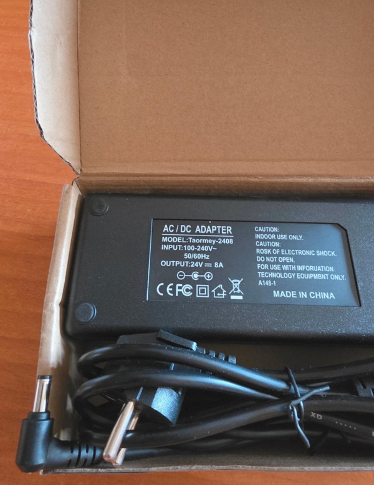 Krachtige 24V 8A AC/DC Adapter (192W) – Universele Voeding, Ophalen of Verzenden, Nieuw