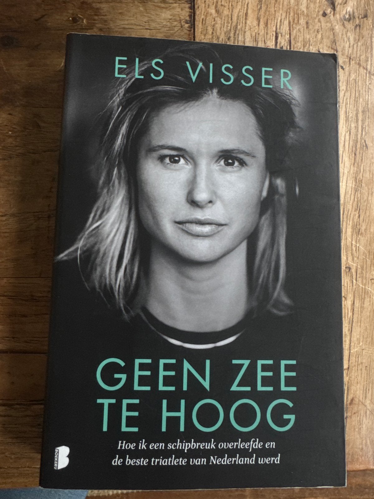 Geen Zee Te Hoog - Els Visser (biografie triatlete), Boeken, Ophalen of Verzenden, Gelezen, Sport