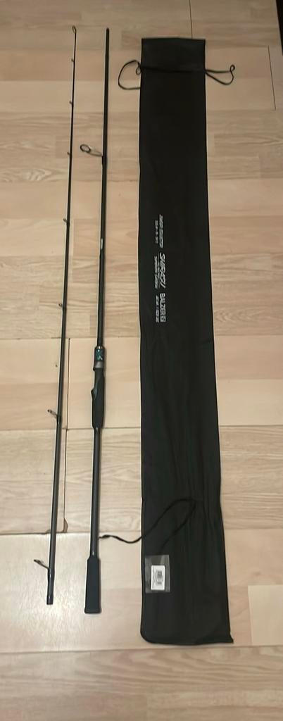 Spinhengel snoekbaars hengel balzer zander collector, Ophalen, Zo goed als nieuw, Werphengel