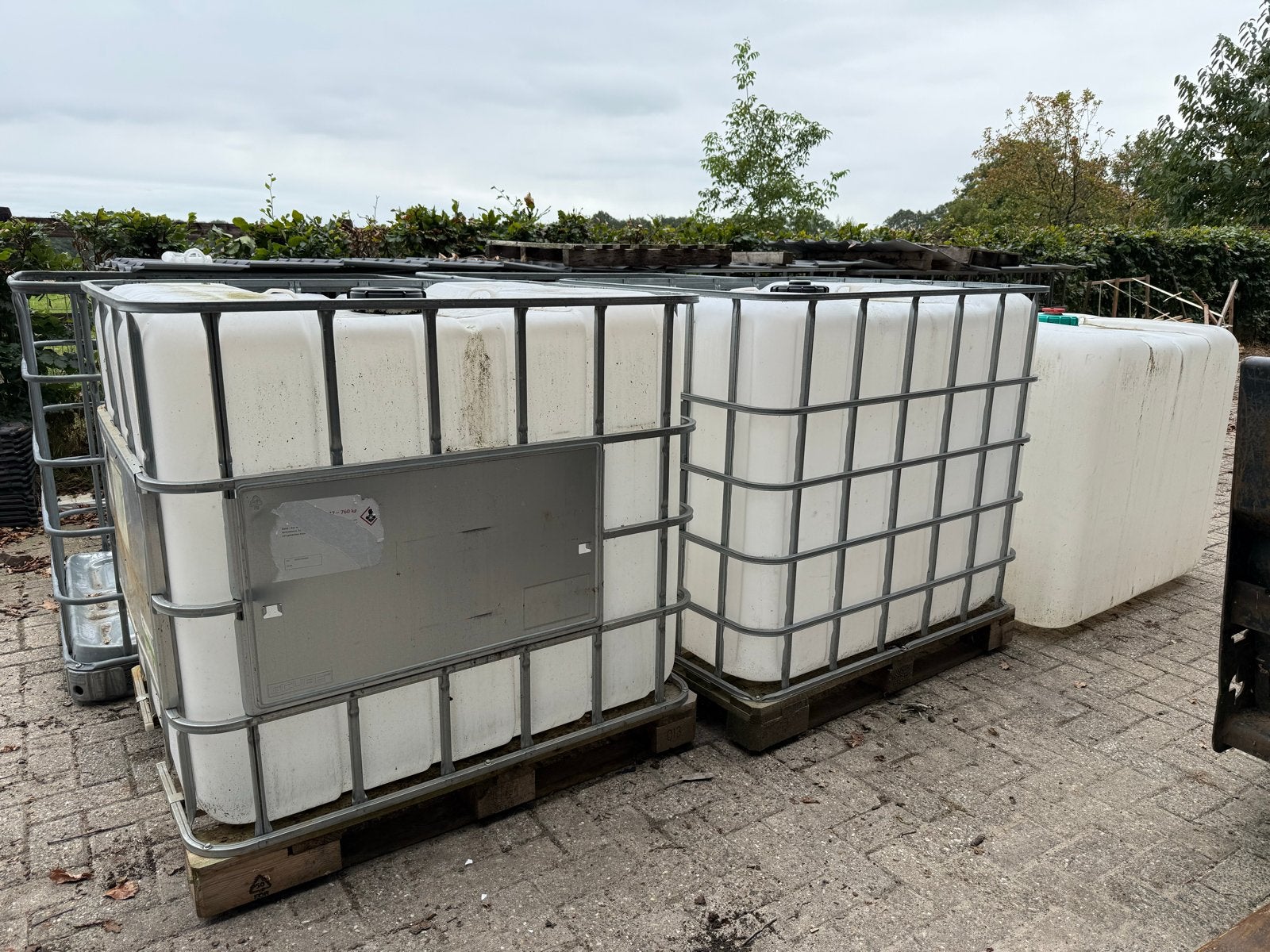 IBC Vaten 1000 Liter - Diverse Toepassingen, Ophalen of Verzenden