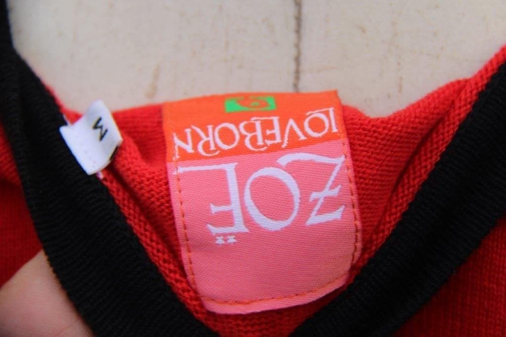 Kort vest rood Zoe Loveborn mt M Vaste prijs, Maat 38/40 (M), Ophalen of Verzenden, Zo goed als nieuw, Zoe Loveborn