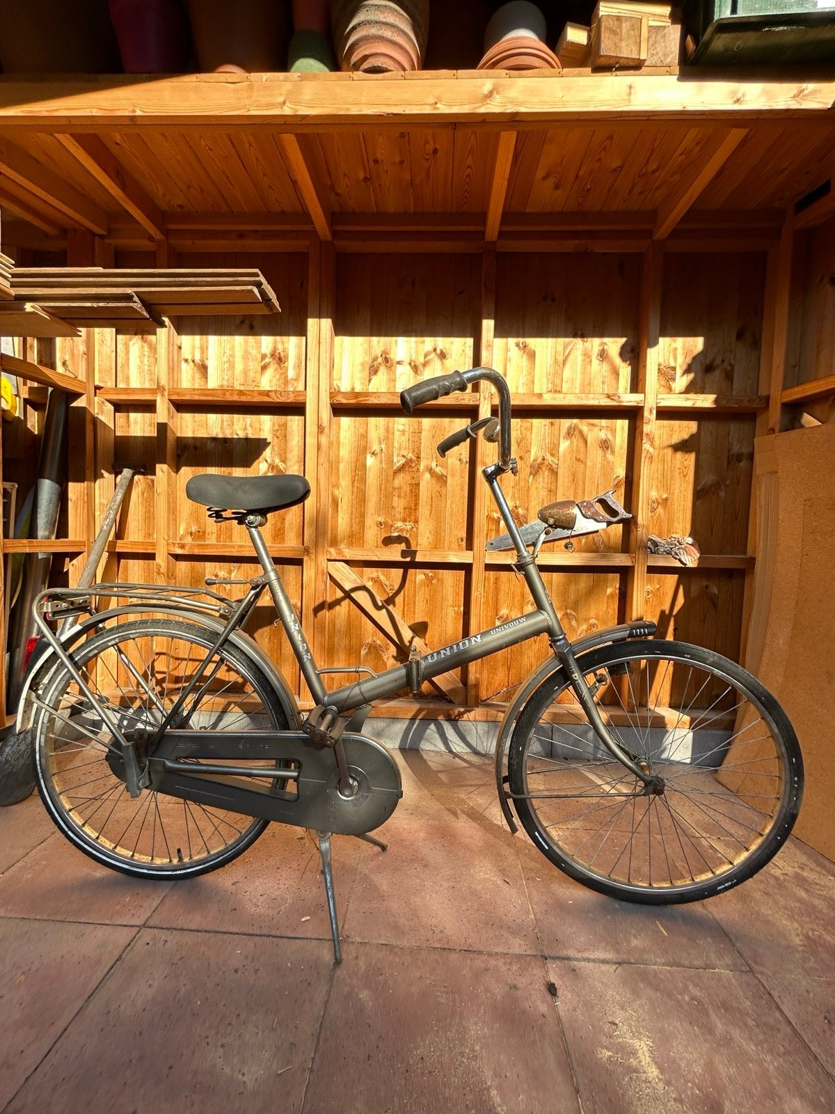 Union Univouw vouwfiets - Vintage en functioneel, Gebruikt, Totaal opvouwbaar, Dames, Ophalen