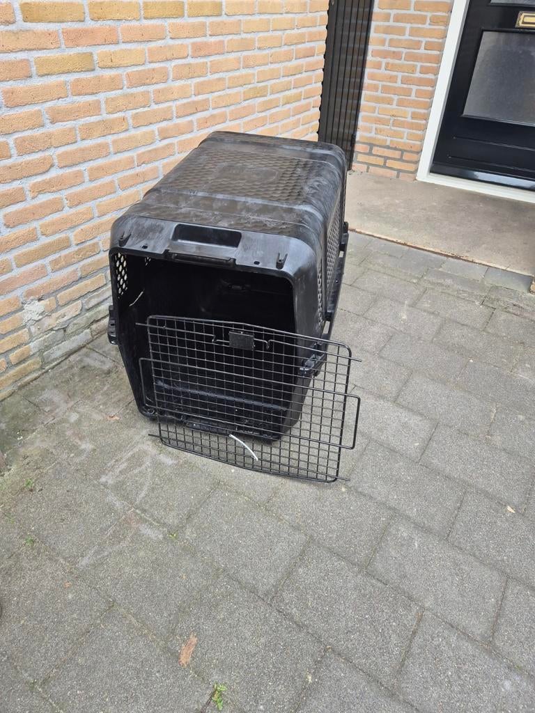 Honden bench groot., Ophalen, Zo goed als nieuw