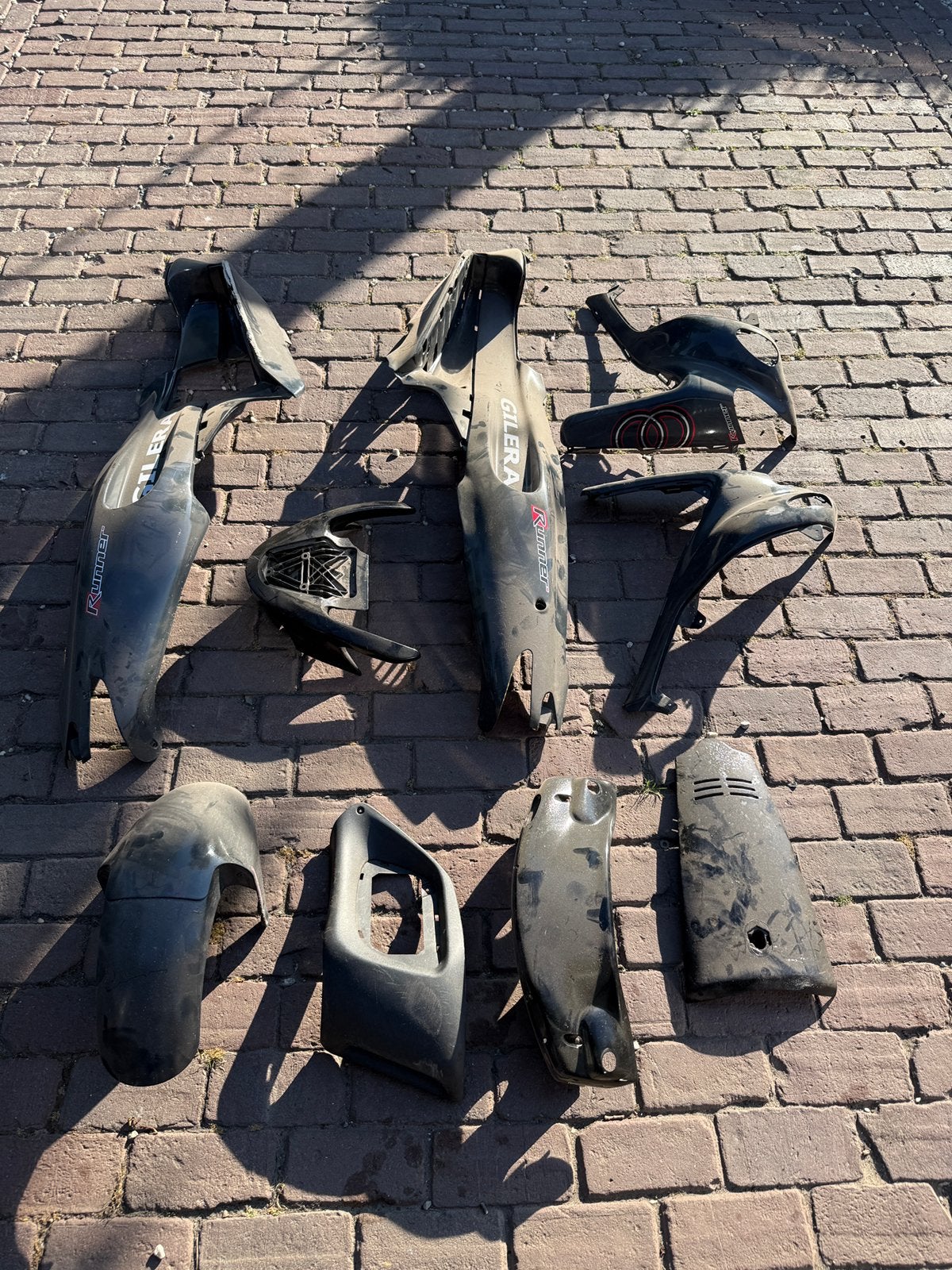 Gilera runner kappen, Verzenden, Gebruikt, Kap, Overige merken
