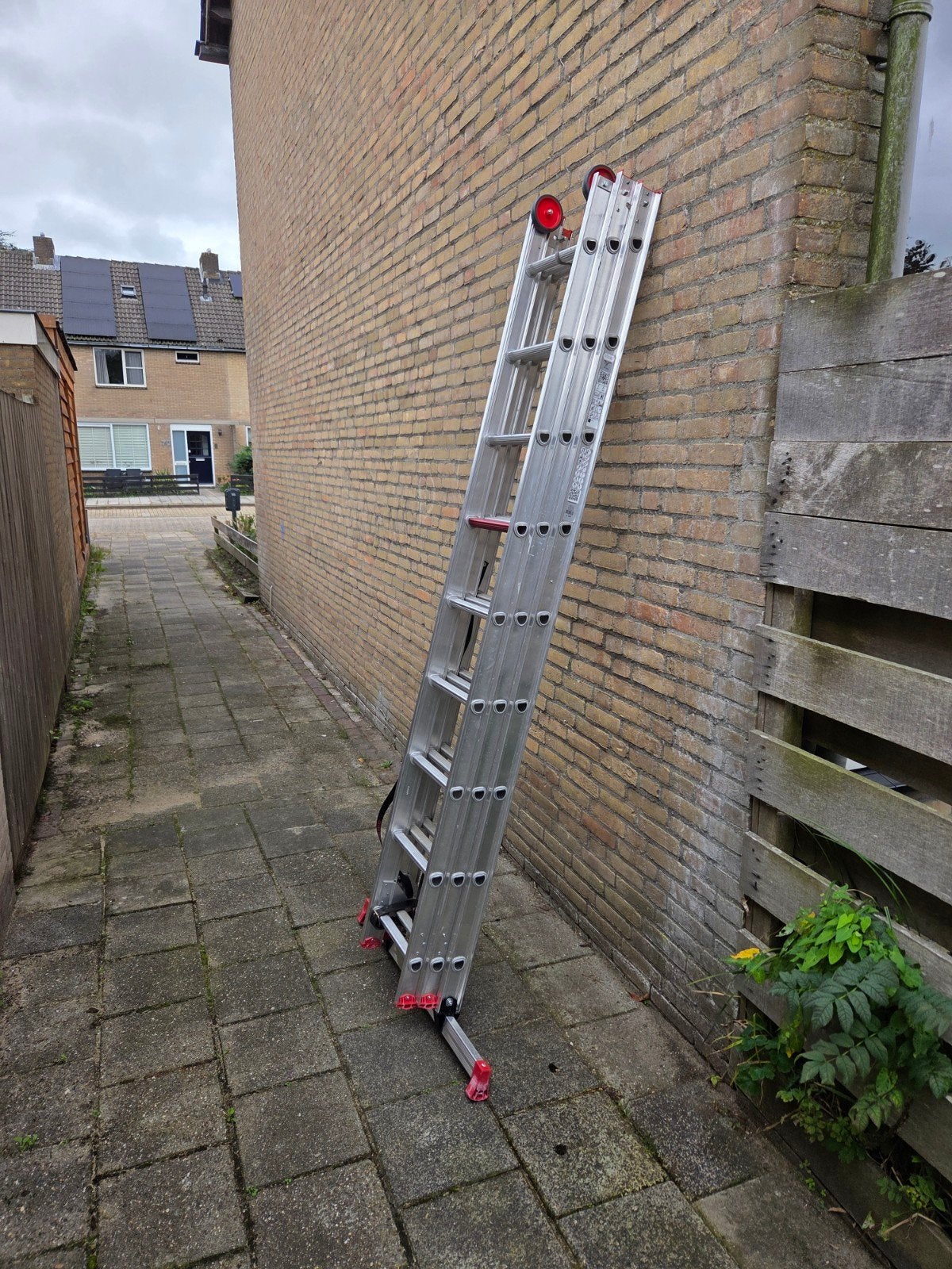 Altrex All Round AR 3060 3x9 ladder, Doe-het-zelf en Verbouw, Ophalen, Zo goed als nieuw, Ladder, Opvouwbaar of Inschuifbaar