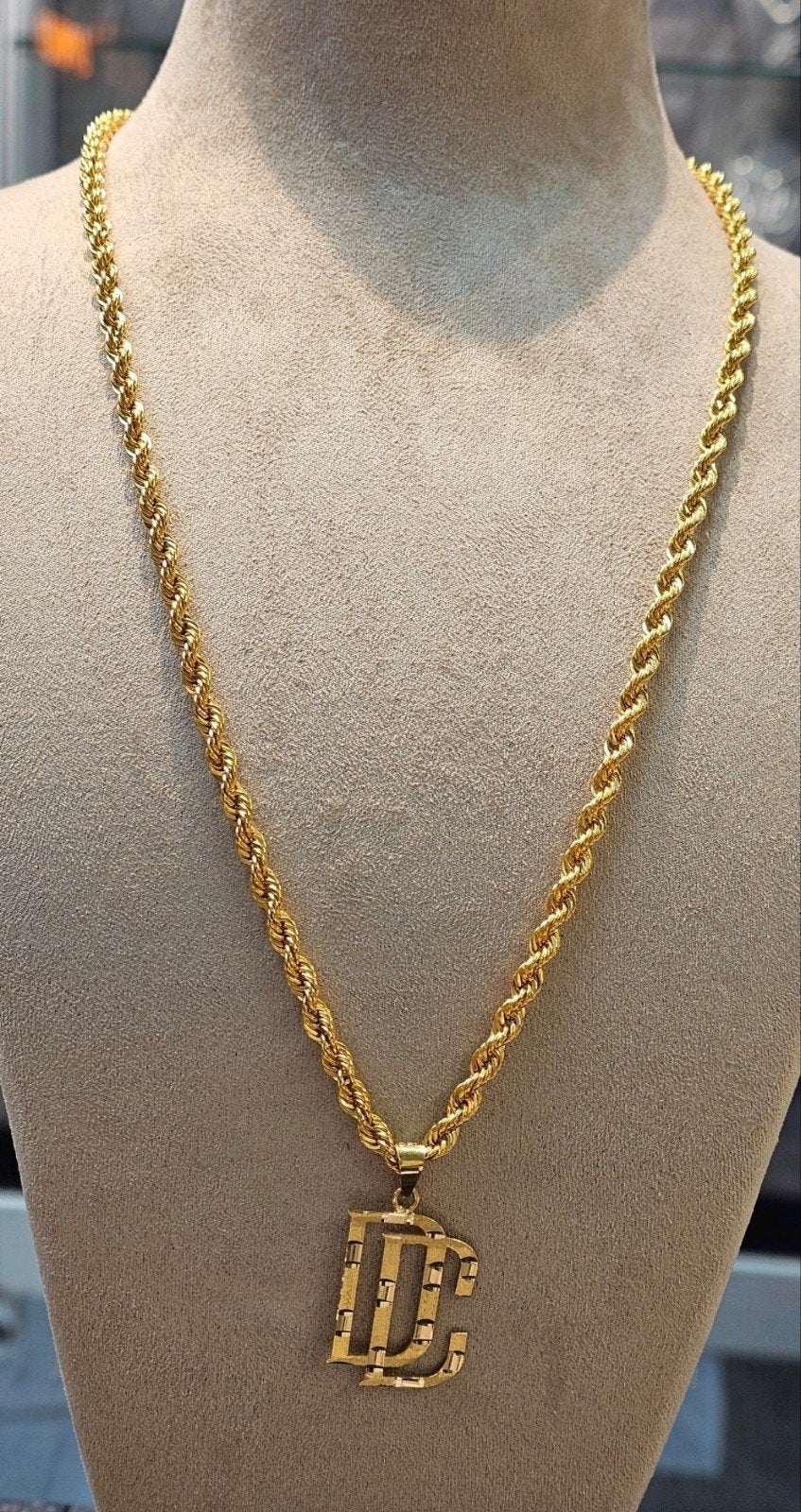 Mooie ropchain 14k gouden ketting, Ophalen of Verzenden, Nieuw, Goud, Goud