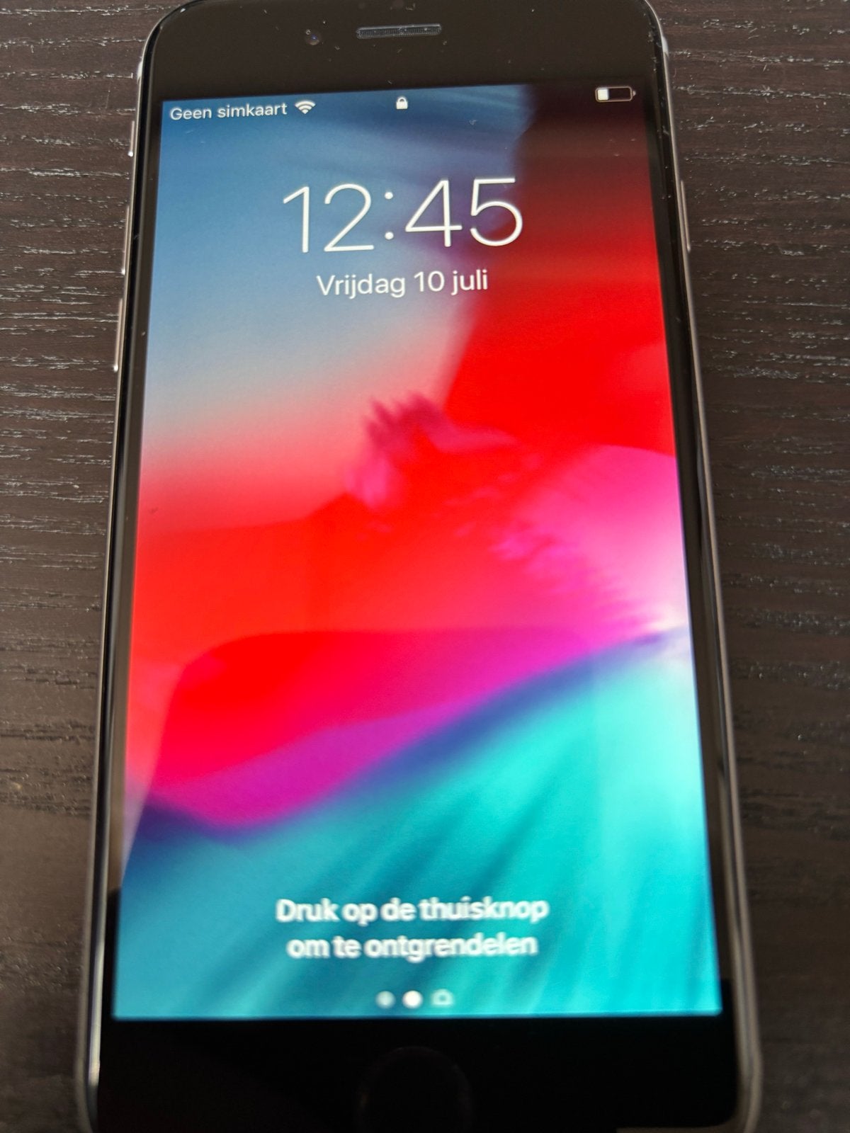 Apple iPhone 6S 32GB zwart,Zo goed als nieuw, Ophalen, 32 GB, Zo goed als nieuw, Zonder simlock