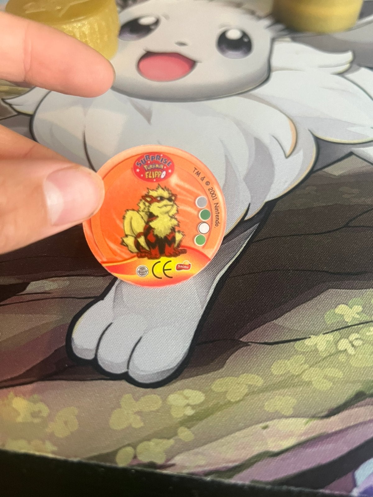 Arcanine flippo, Ophalen, Losse flippo's